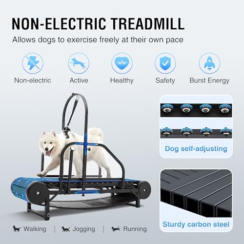 Adjustable Ramp Canine Running Slatmill Machine with Pedometer C174