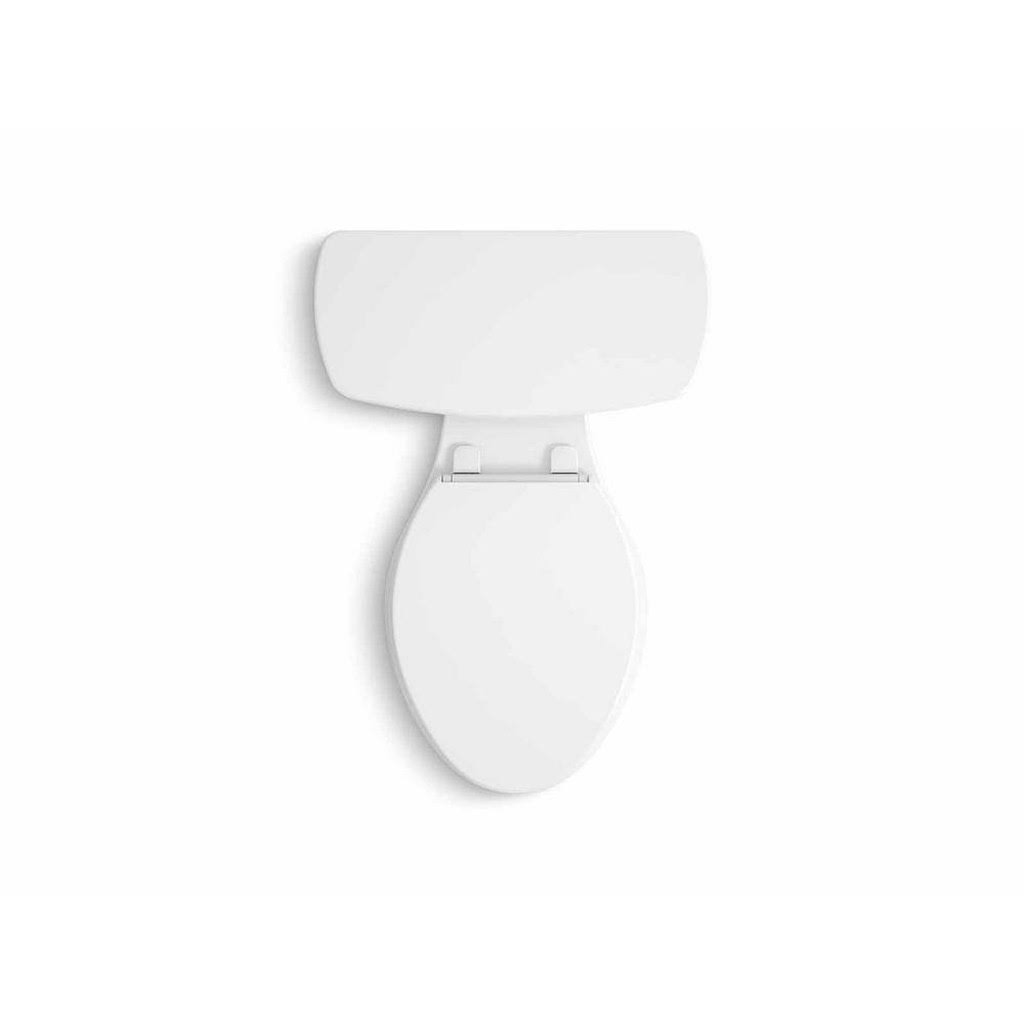 2-Piece 1.28 GPF Single Flush Elongated Toilet in White Y515842