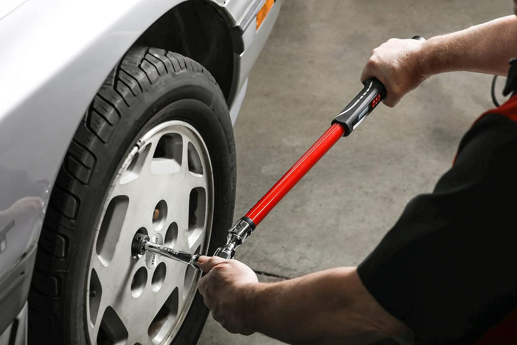 1/2-Inch Drive Flex Head Electronic Digital Torque and Torque Angle Wrench, 25-250 ft/lbs B7681