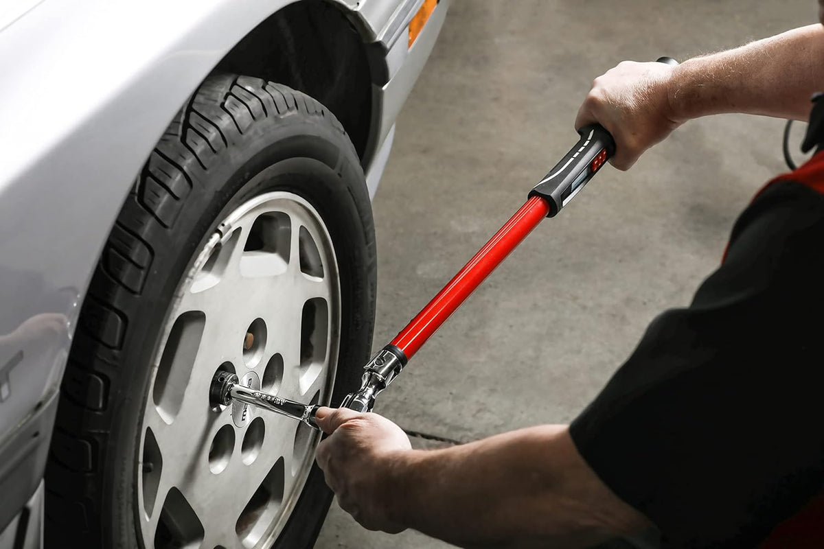 1/2-Inch Drive Flex Head Electronic Digital Torque and Torque Angle Wrench, 25-250 ft/lbs B7681