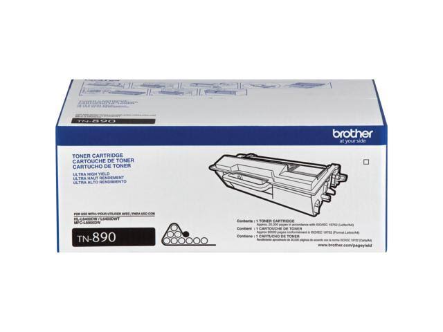 Black TN890 Ultra High Yield Toner Cartridge L8527