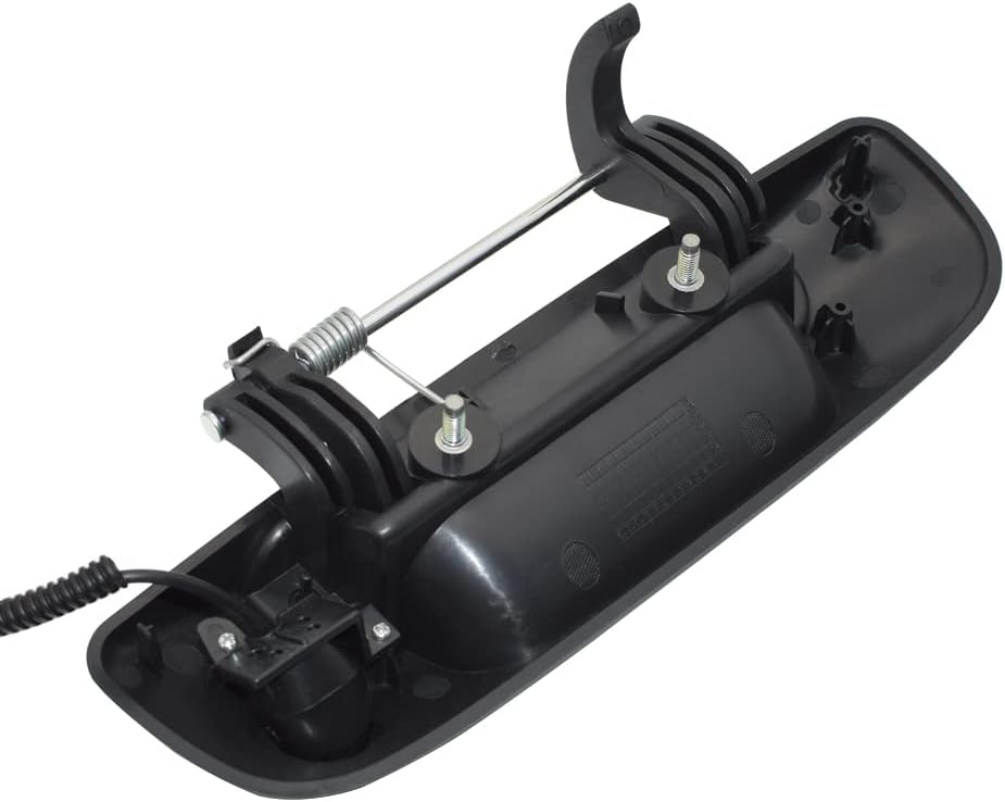 Black Tailgate Handle with Backup Camera Pack of 2 G733