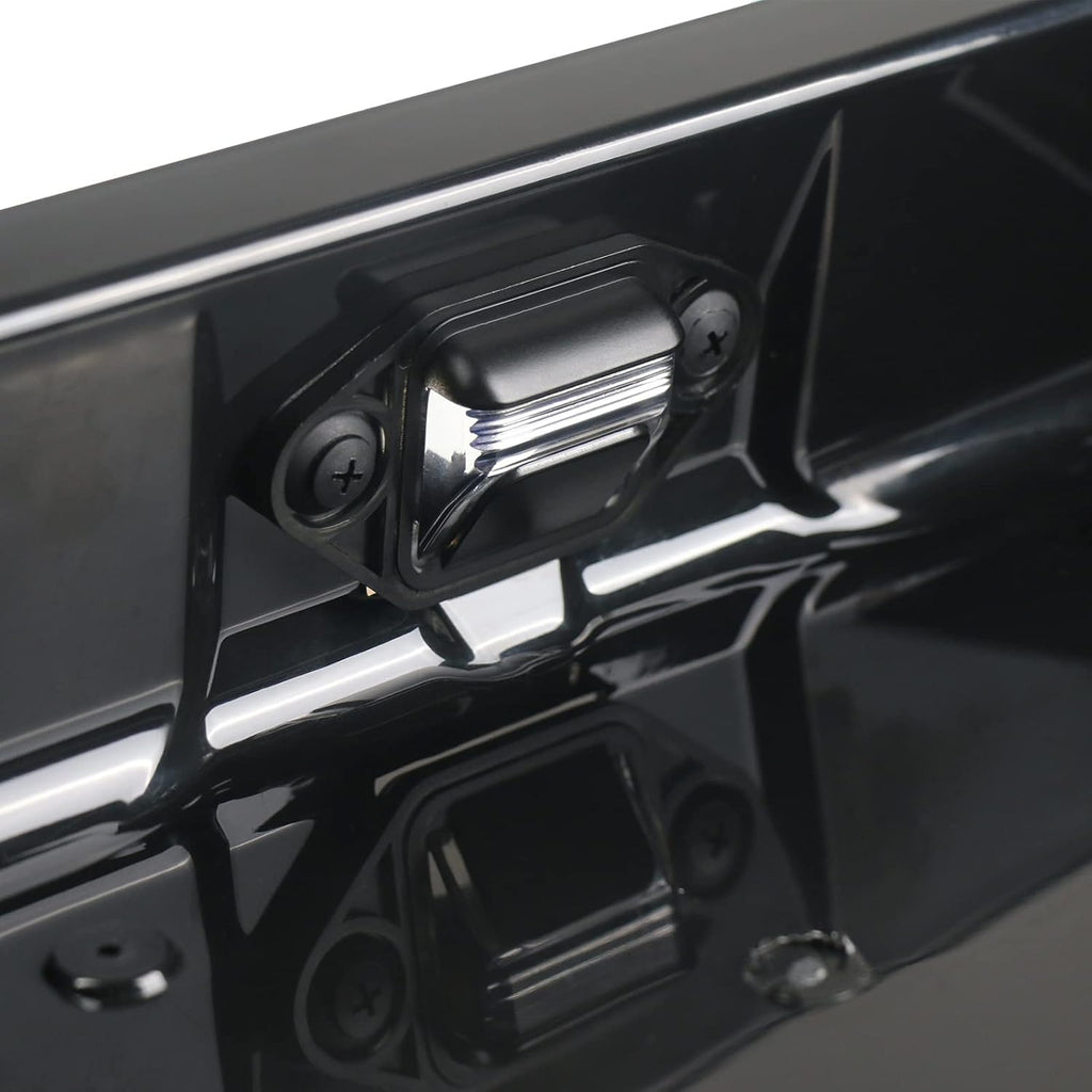 Rear Door Handle & License Plate Bracket for Ford E150 E250 E350 E450 Econoline Van Pack of 2 H68267