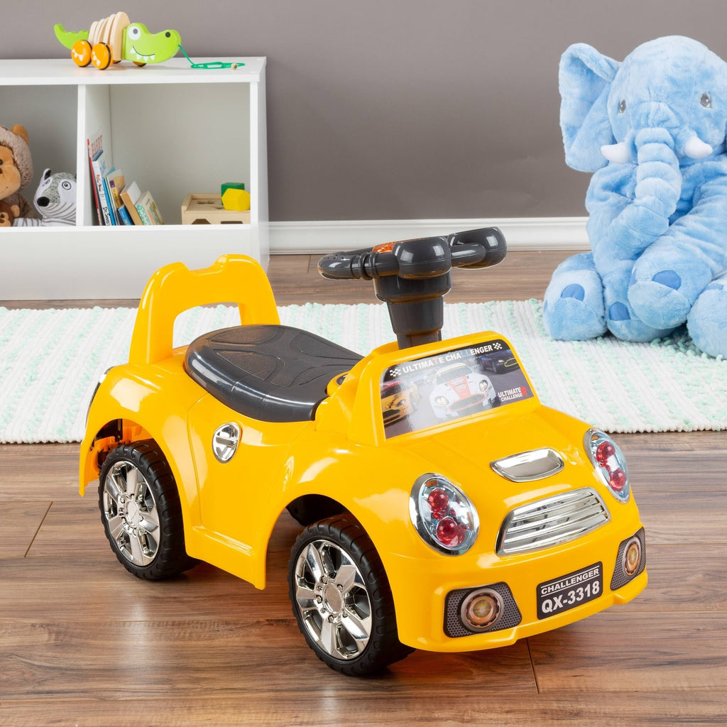Yellow Ride-On Walking Car Toy Z792829