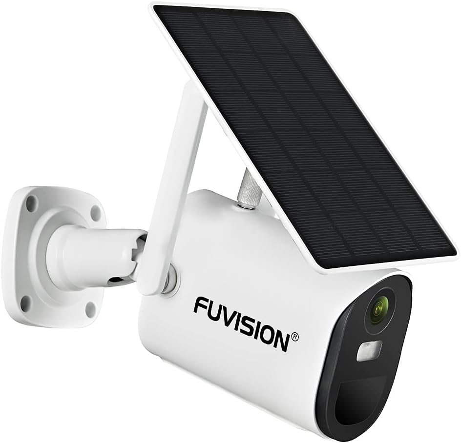 Solar Battery Powered 1080p Wireless Outdoor Camera H115733