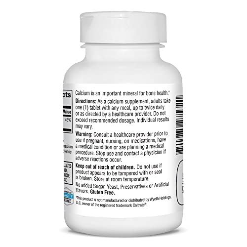 600 Mg Calcium Supplement 200 Count W650
