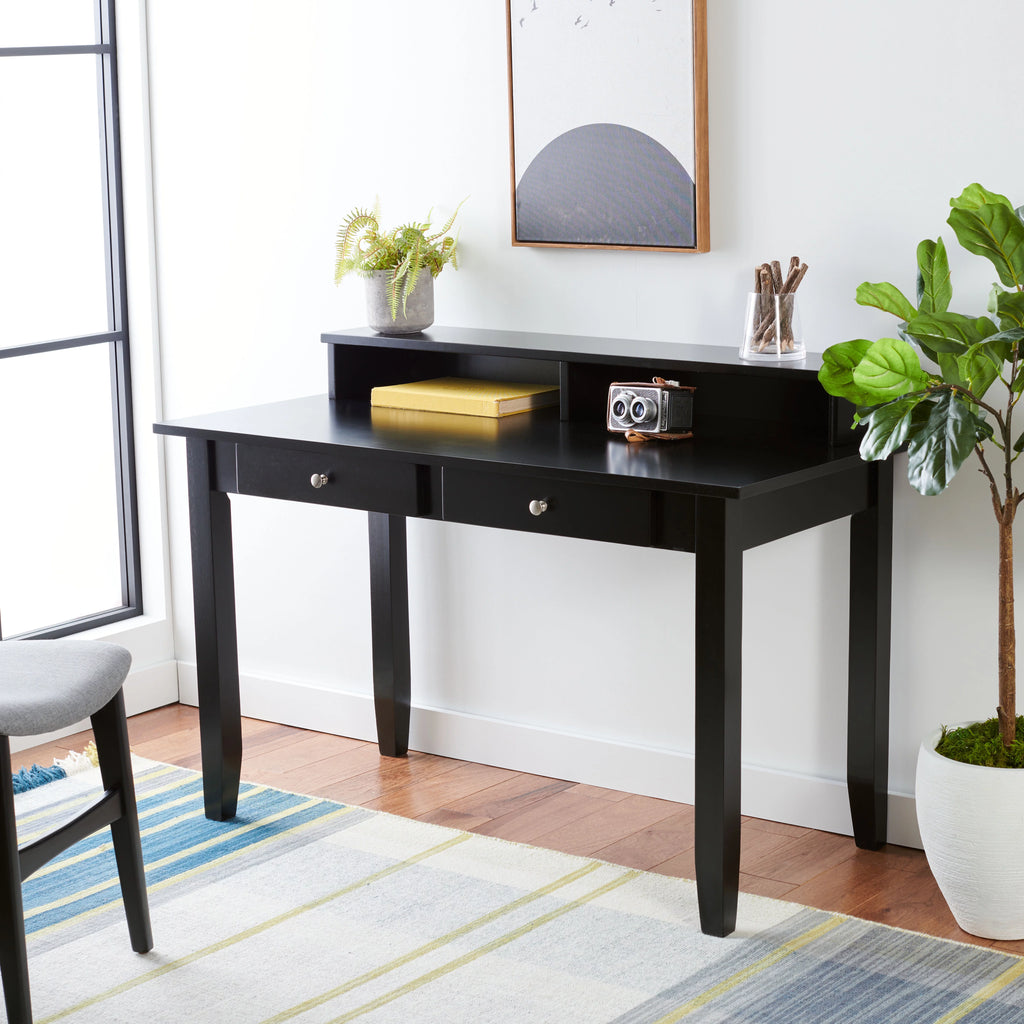 Solid Writing Desk with 2 Drawers T18101