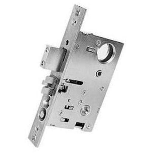 Satin Brass Brown Left Hand Lever Mortise Lock Less Cylinder I27658