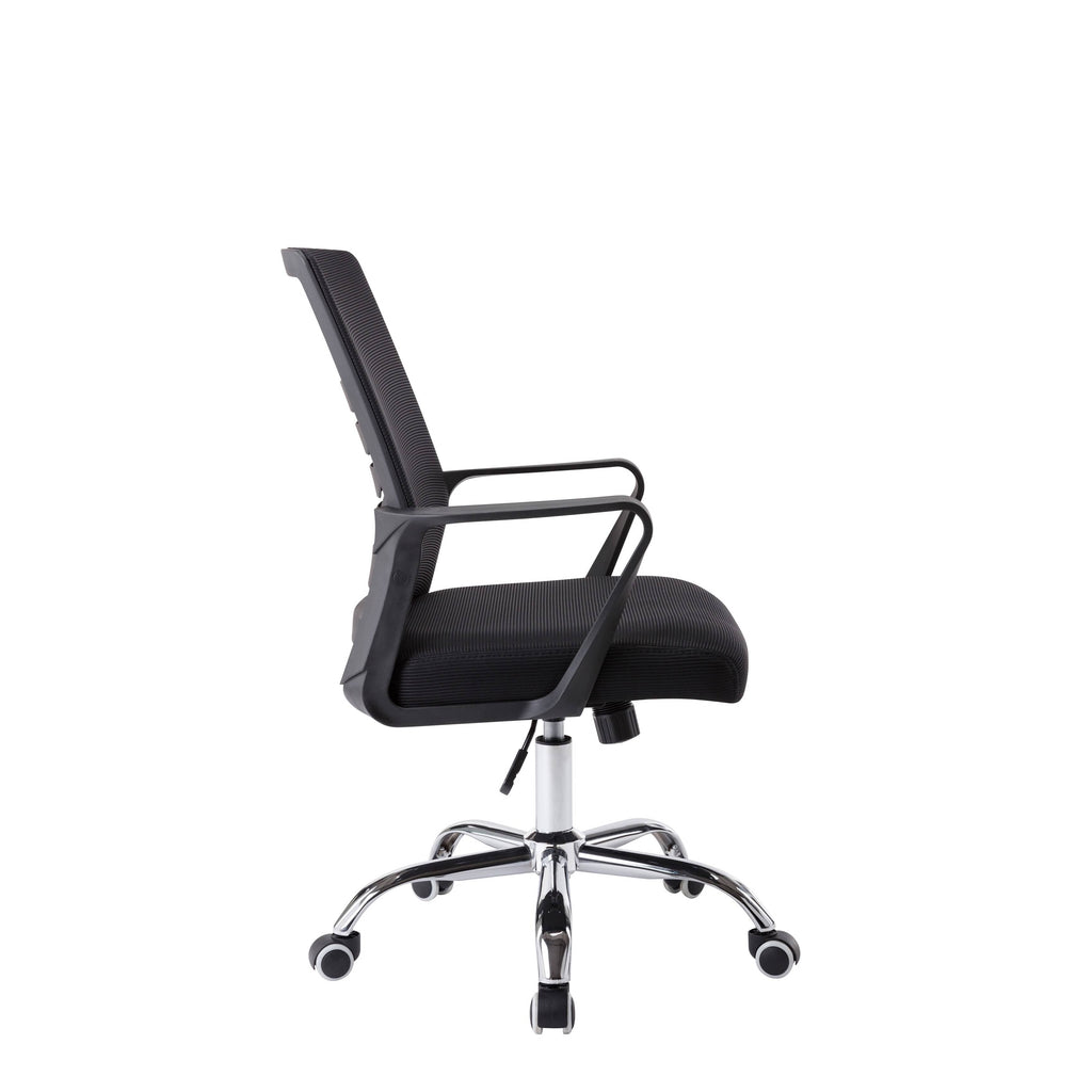 Adjustable Swivel Office Chair Black H7446