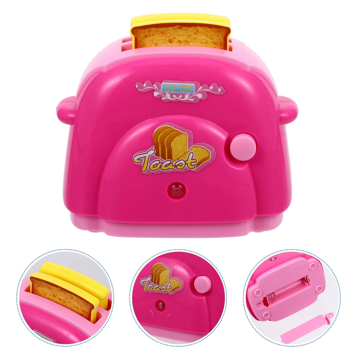 Kid Simulation Toaster Toy Play House Toaster Model K21873