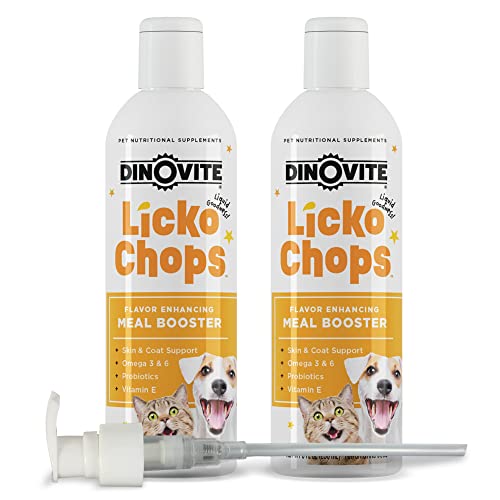 Dog & Cat Supplement with Omega-6, 3 Fatty Acids, Probiotics and Vitamin E, 16 oz S366139