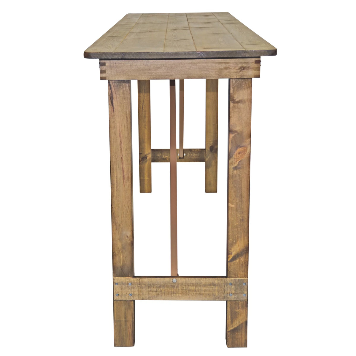 Pine Wood Farm Bar Height Folding Table I635