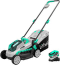 Cordless 13 Inch Lawn Mower with Brushless Motor, 4.0Ah Battery & Charger D1580