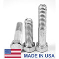 5/16 inch-18 x 3 1/2 inch Coarse Thread Grade 5 Hex Cap Screw, Zinc Plated, Pk 100 M640