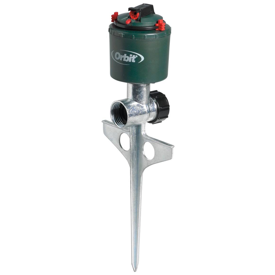 Compact Gear Lawn Sprinkler on Spike Base L29616