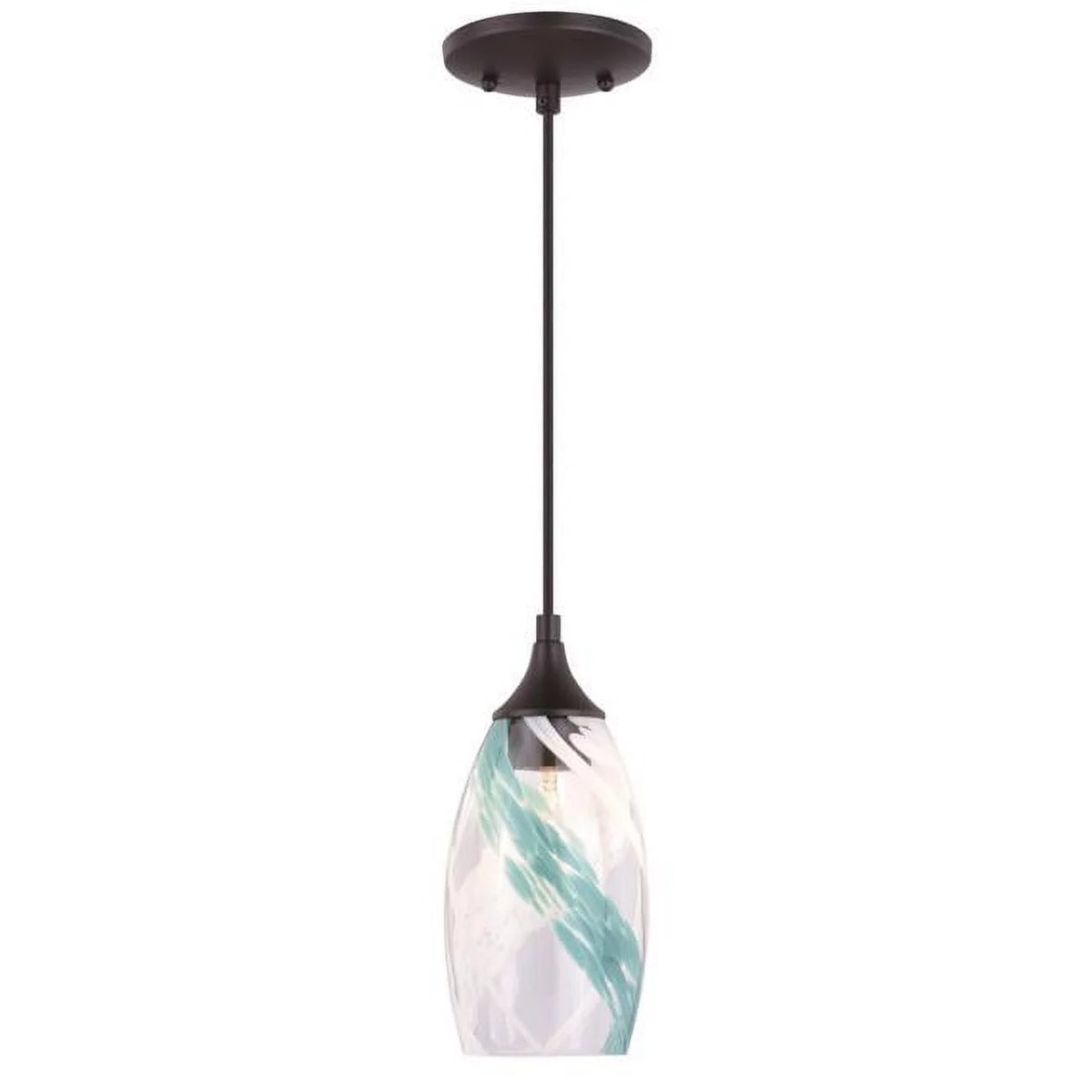 Oil Rubbed Bronze Mini Pendant J356