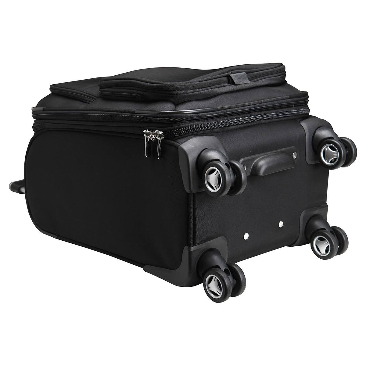Black Green Bay Packers 21x22 Spinner Carry-On F138873