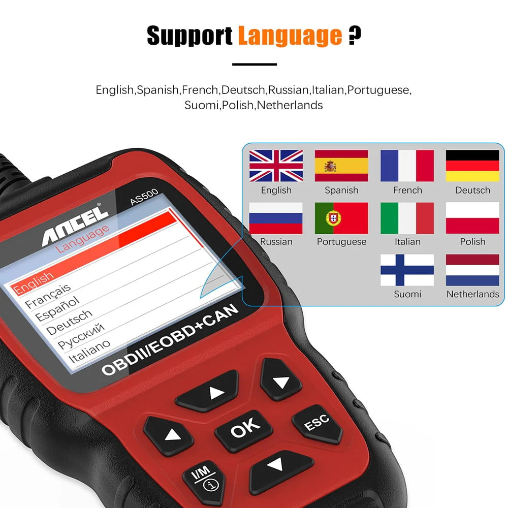 OBD2 Scanner Code Reader Car Diagnostic Tool V2596