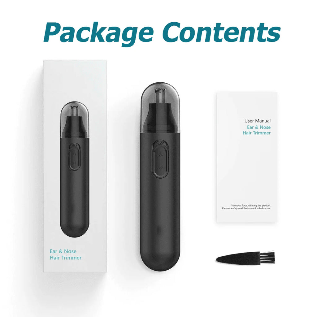 Nose Ear Eyebrow Hair Trimmer with Removable Cutter Head Z3432