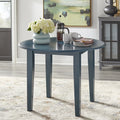 40” Round Solid Wood Drop Leaf Dining Table Y755