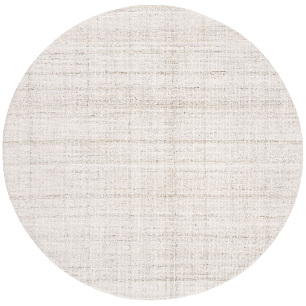 Ivory Beige Striped Area Rug 10' x 14' I74994