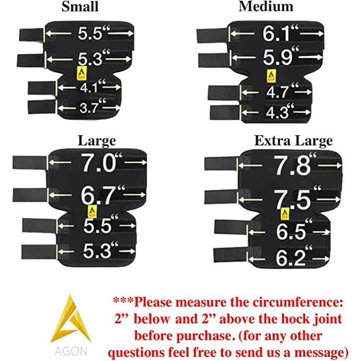 Dog Hock Brace Rear Leg Joint Wrap L786118