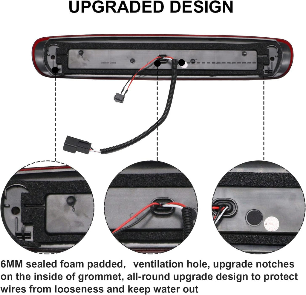 Third Brake Light LED Cab Roof Light Assembly A719