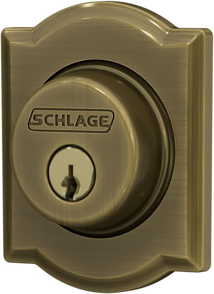 Antique Brass Deadbolt D279