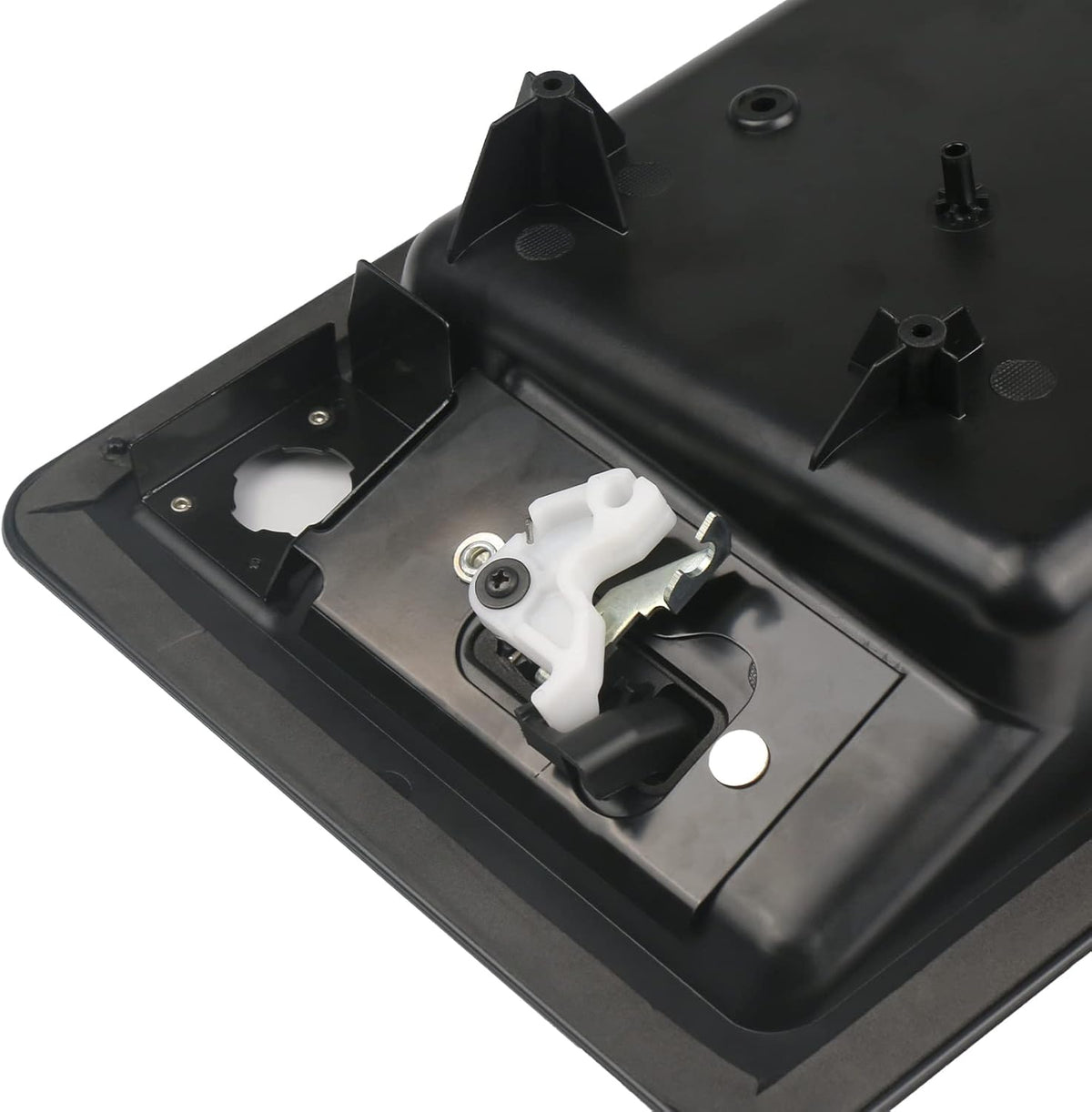 Rear Door Handle & License Plate Bracket for Ford E150 E250 E350 E450 Econoline Van Pack of 2 H68267