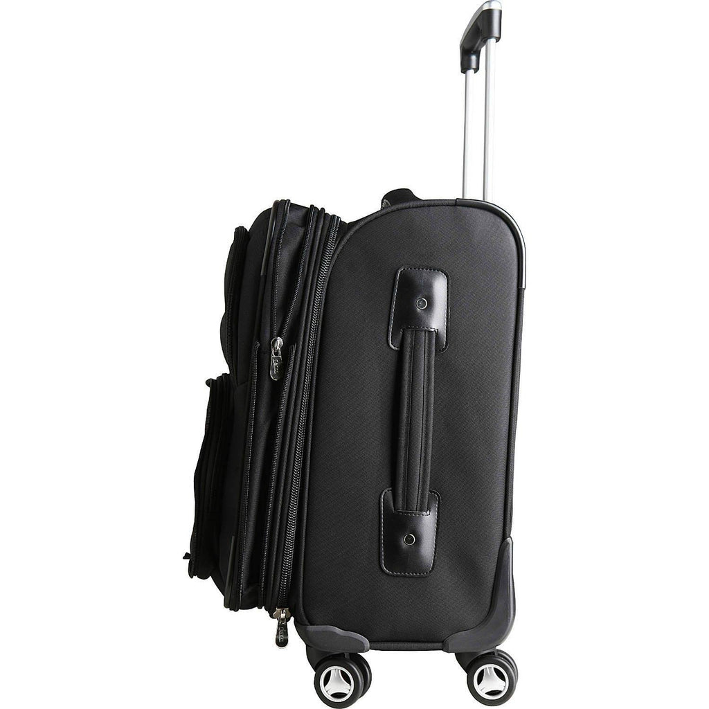 Black Green Bay Packers 21x22 Spinner Carry-On F138873