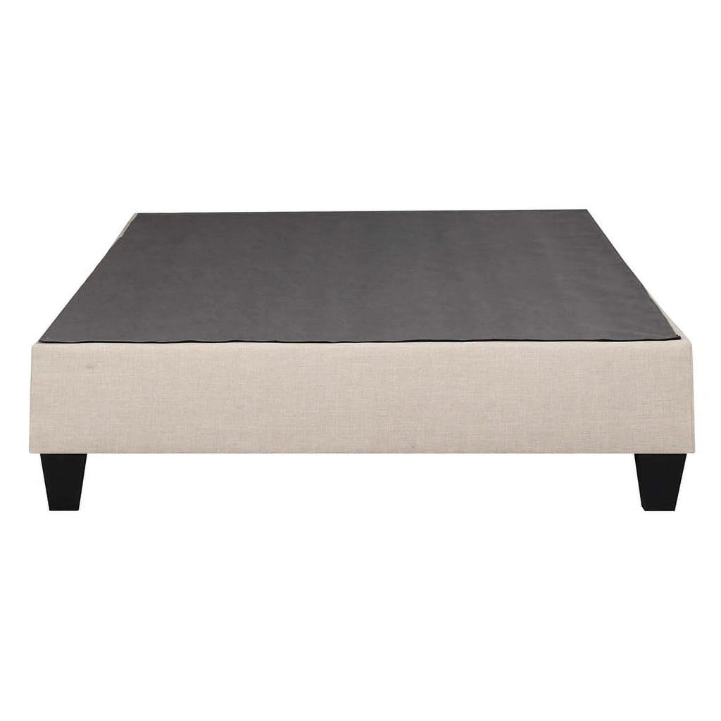 Natural Contemporary Full Platform Bed D4302