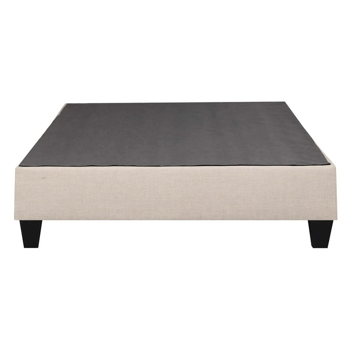 Natural Contemporary Full Platform Bed D4302