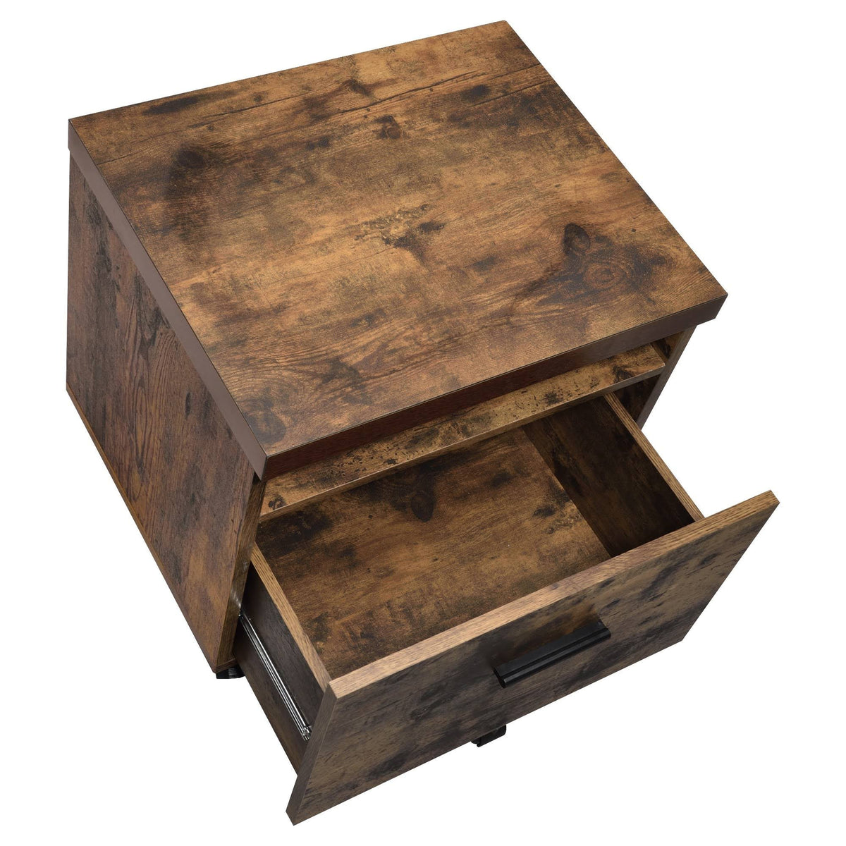 Oak 1 Drawer File Cabinet E474752