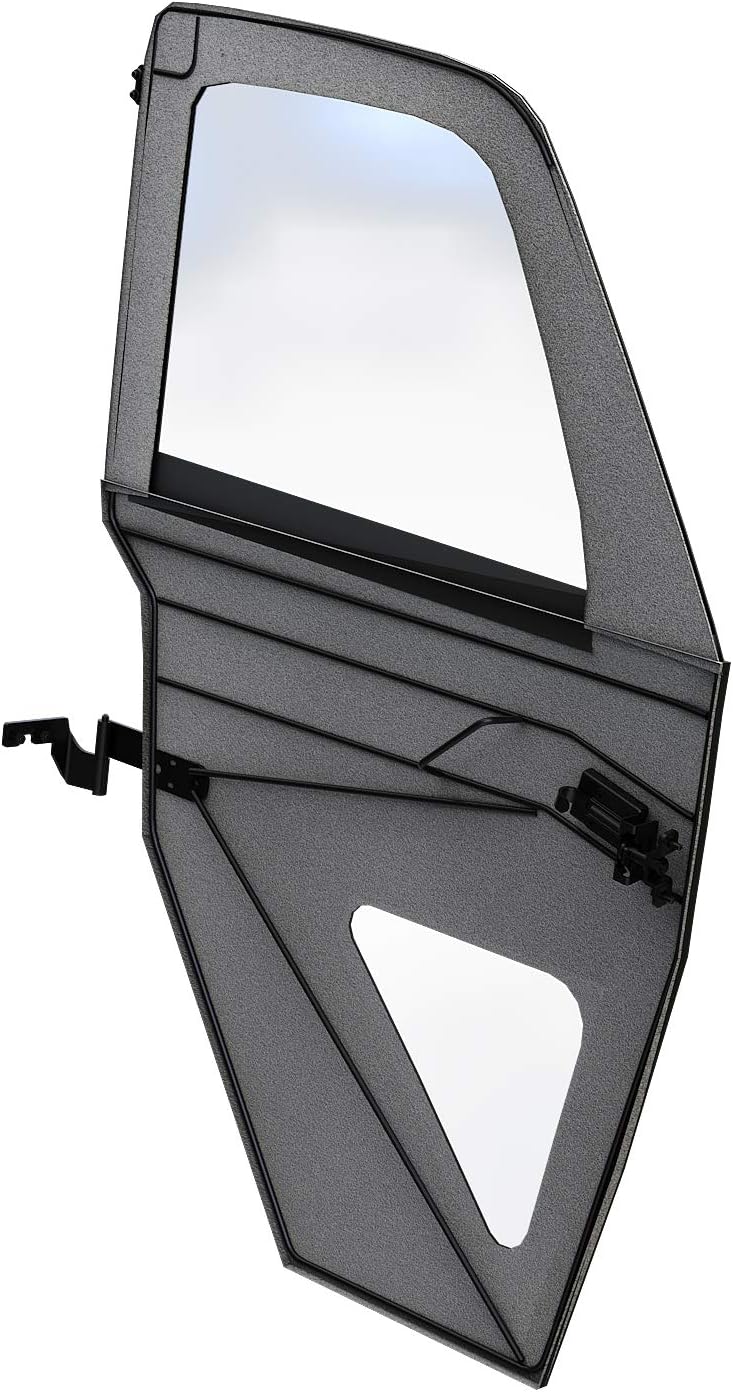 Black Canvas Zip Front Doors for Polaris Ranger XP 1000 / Crew D54970