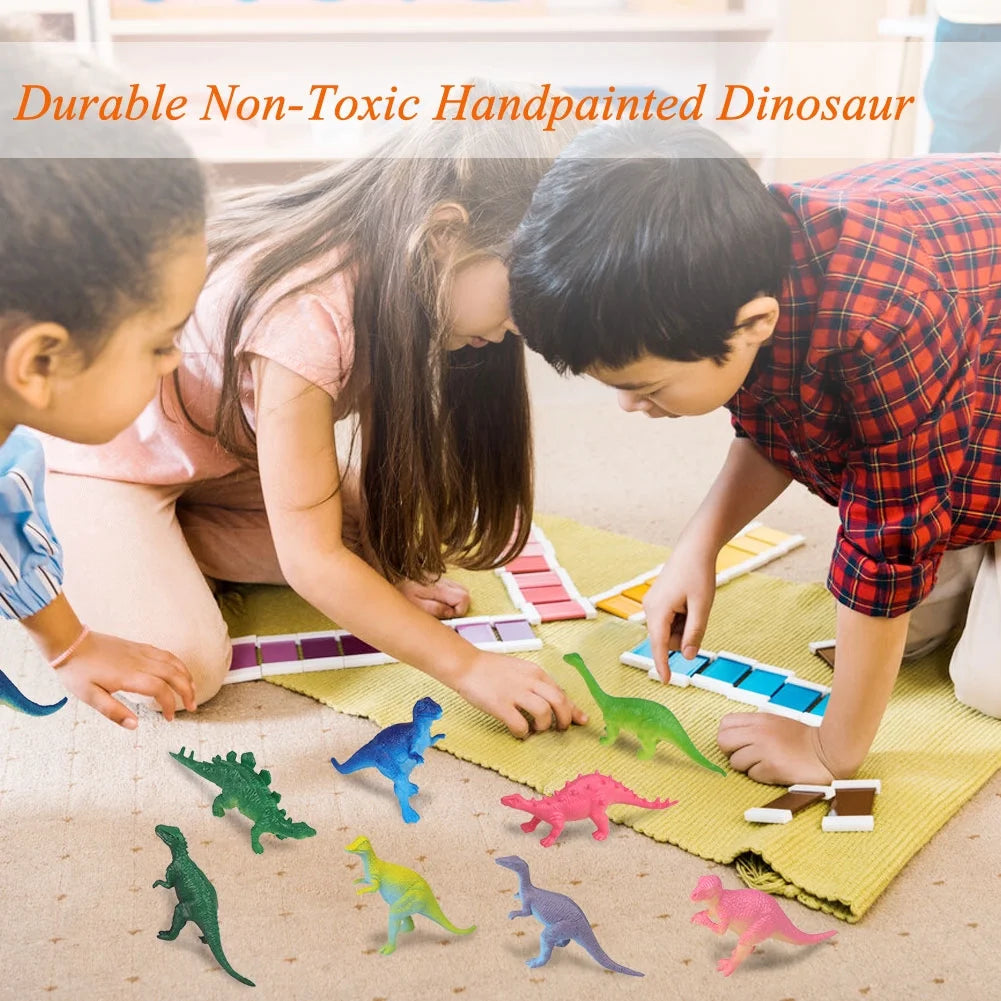24 Pack Dinosaur Toy Realistic Dino Figure J38668