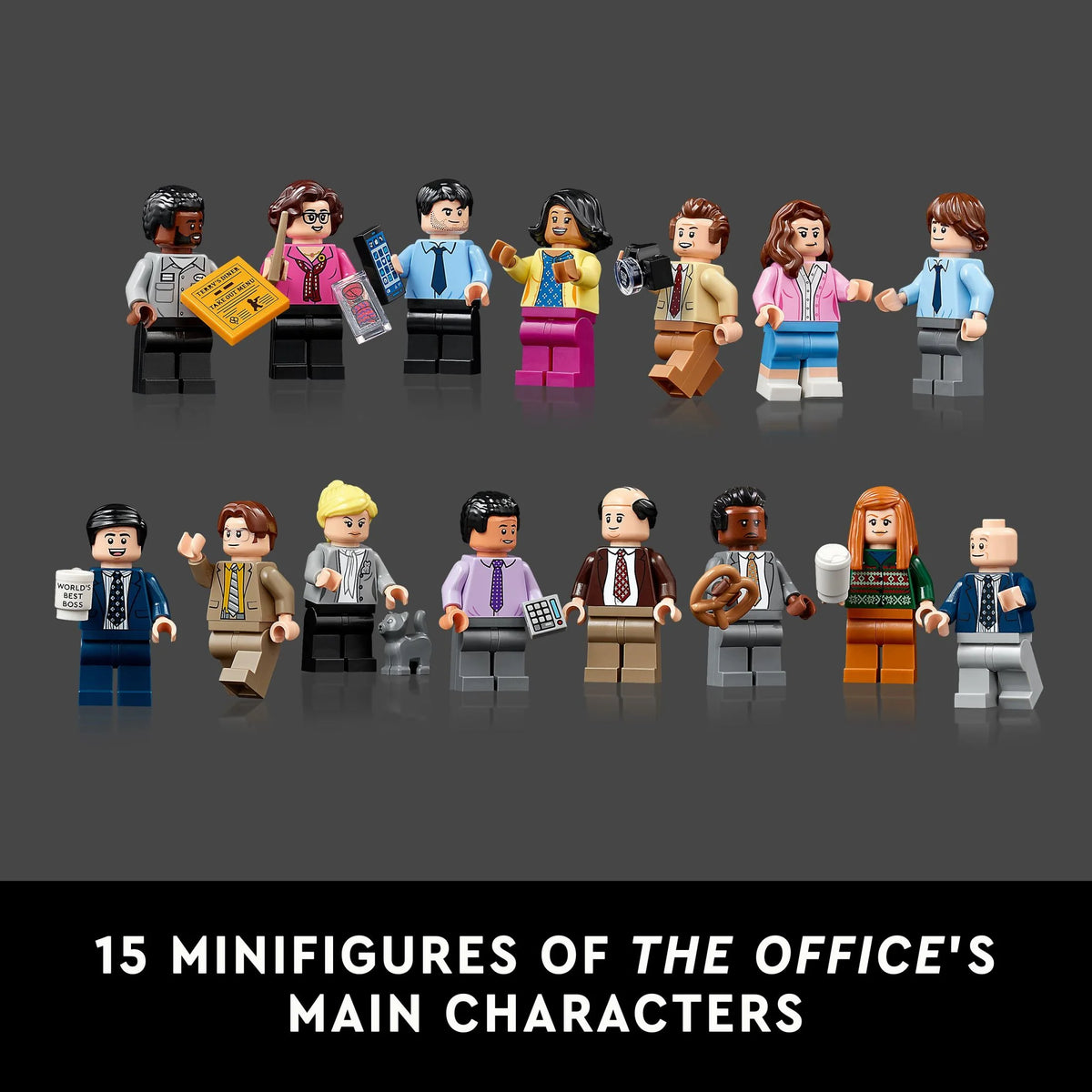 Building Set with 15 Characters Minifigures H172107