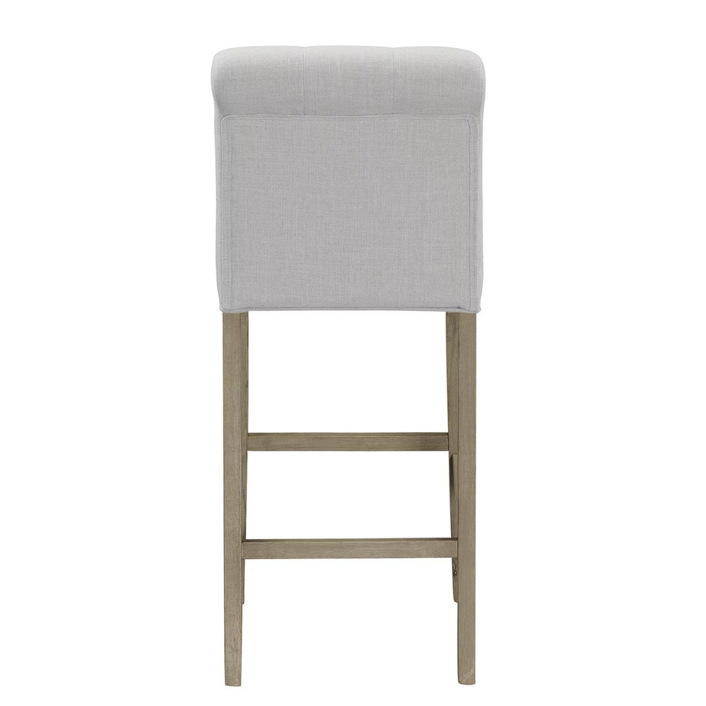 Beige 29" Bar Stools Set of 2 O570