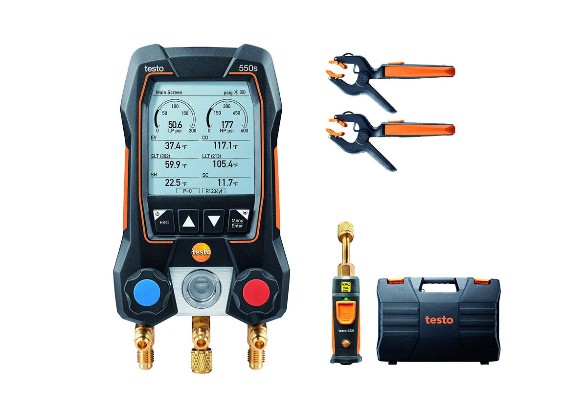 Smart Digital Manifold with Wireless Vacuum and Temperature Probes R263310