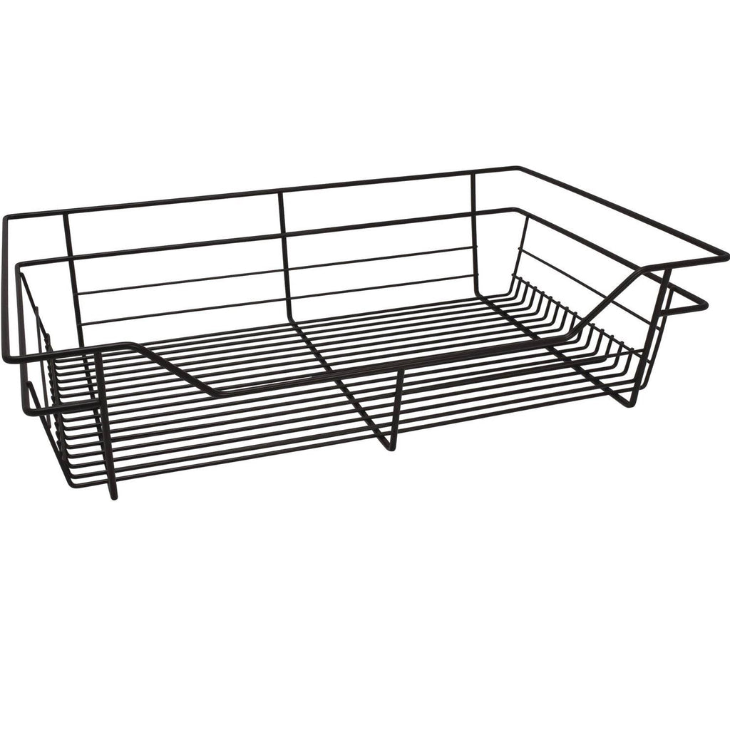 Dark Oil-Rubbed Bronze Powder-Coated Wire Basket S5941