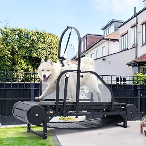Adjustable Ramp Canine Running Slatmill Machine with Pedometer C174