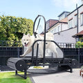 Adjustable Ramp Canine Running Slatmill Machine with Pedometer C174