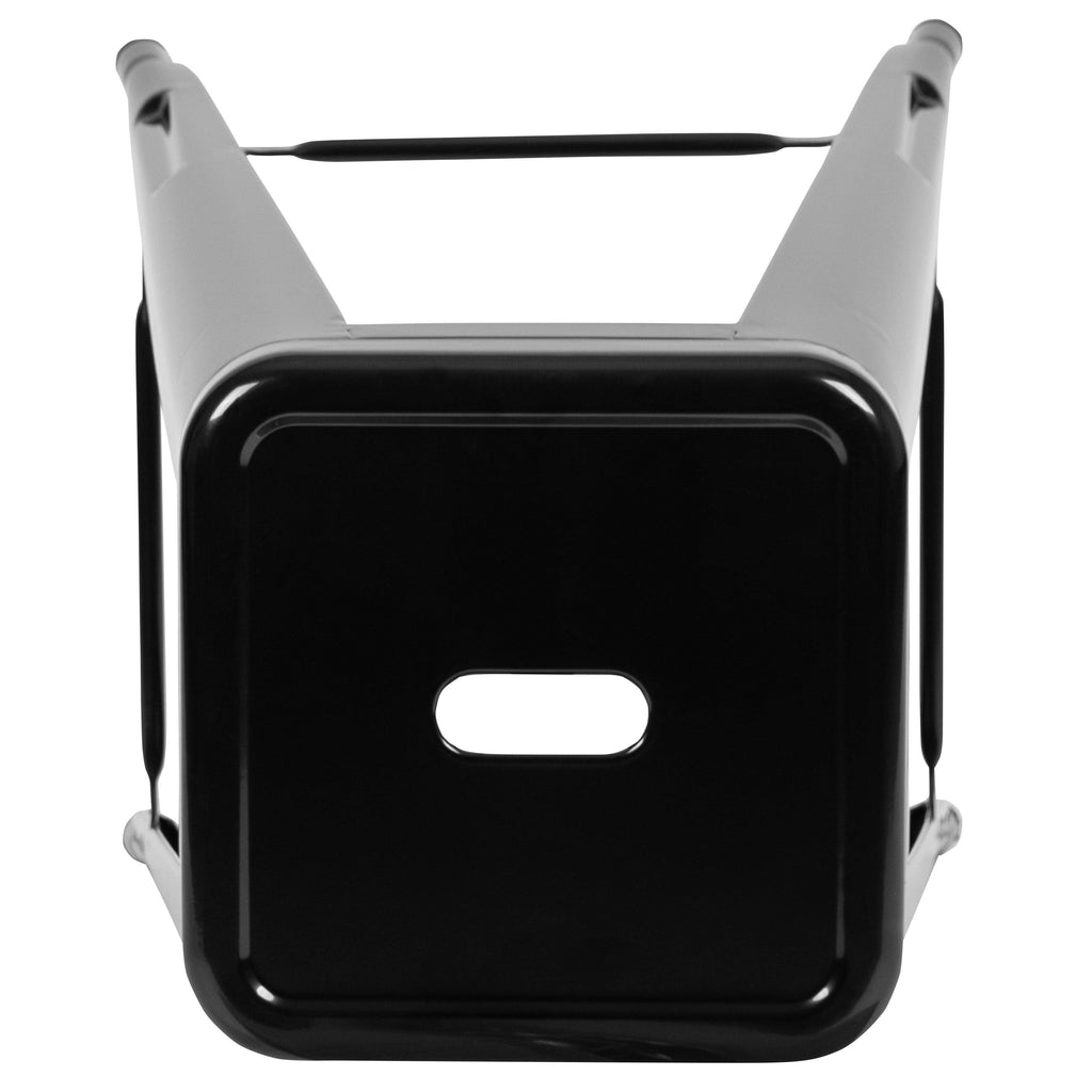 4 Pack 30x22 High Metal Stackable Bar Stool E626