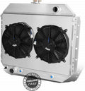 3 Row Core Aluminum Radiator with Shroud and 2X12'' Fan F338835