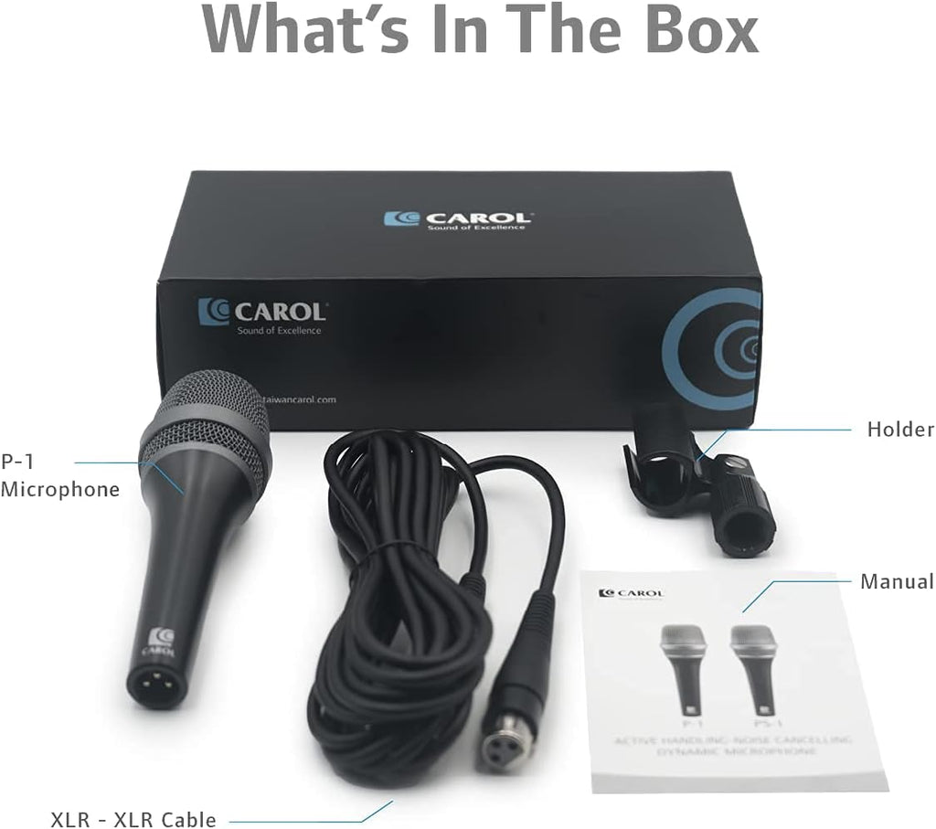 Dynamic Microphone Vocal with Super-Cardiod Unidirectional Black D841882