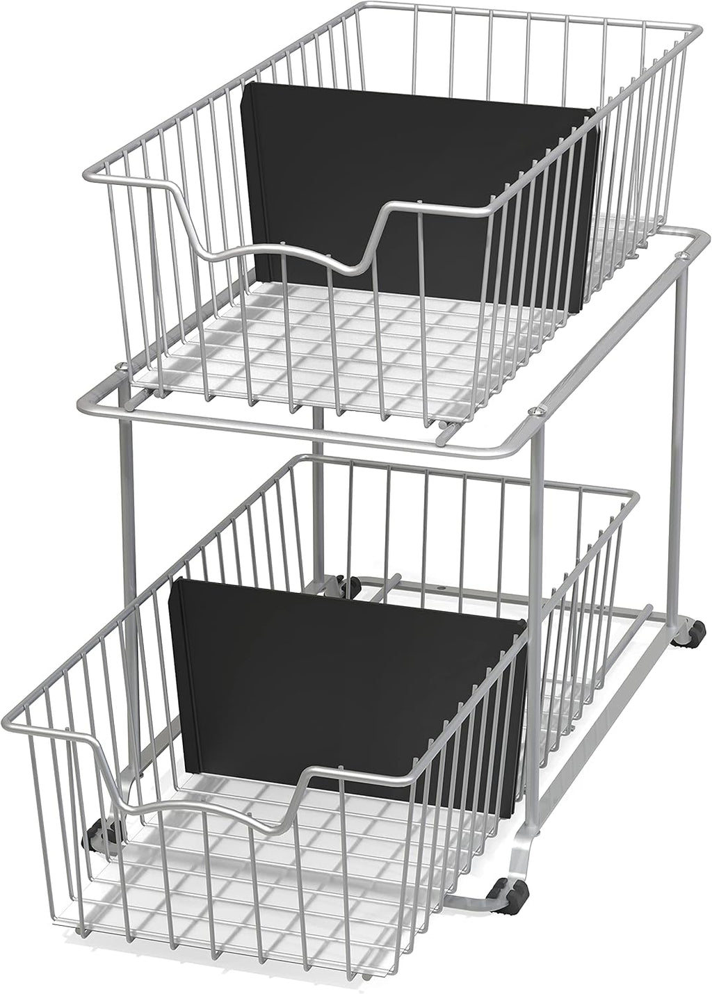 2 Tier Wire Basket Drawer Organizer P54759