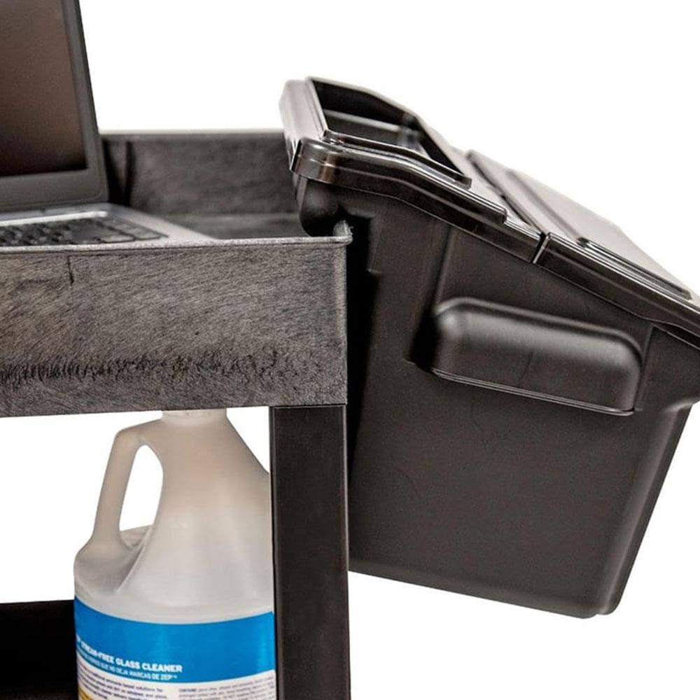 3-Shelf Tub Cart with Outrigger H714