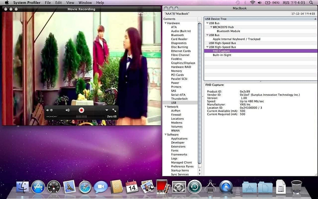 USB Capture HDMI Video Card, HDMI to USB Dongle Full HD 1080P Video Game Grabber Converter Z582
