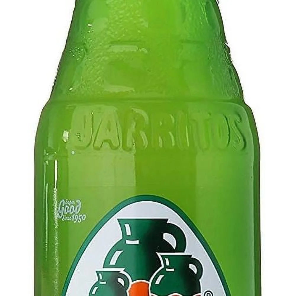 12.5 Oz Glass Bottle Variety Pack of 6 Soft Soda Drink I287103