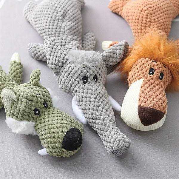 Indestructible Dog Squeaky Plush Toy C78636