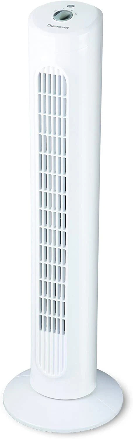 White 3-speed Tower Fan Z3654